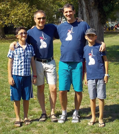 Cesenatico 2013 due allenatori molto soddisfatti dei risultati e del gioco dei loro allievi