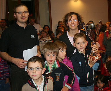 La scuola Fogazzaro di Dueville, prima nel torneo B