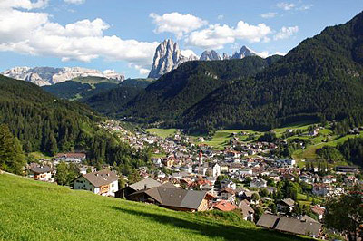 La splendida Ortisei, nel cuore della Val Gardena