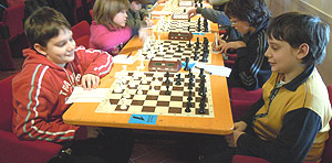 Lo scontro fra i gemelli Simonetto. Vincerà Alessio che poi vincerà il torneo